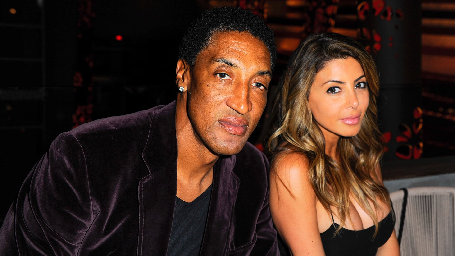 Scottie Pippen y Larsa durante su época juntos
