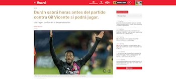 El diario detalló que en la previa del juego de la Copa de la Liga de Portugal ante el Gil Vicente, Benfica sabrá si podrá contar con el exdelantero del Fenerbahçe-crédito Record Portugal