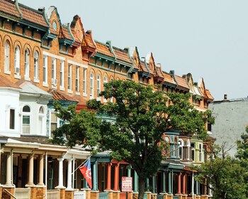 Rowhouses in the Reservoir Hill