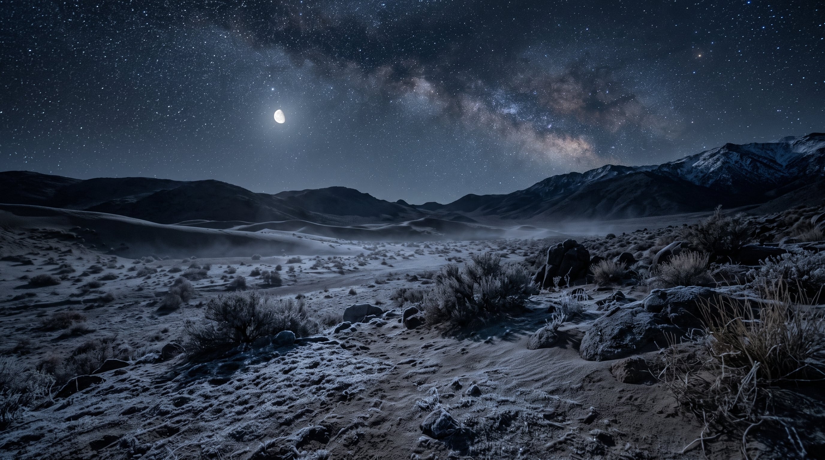 Los desiertos son fríos durante la noche porque el aire seco, la escasa nubosidad y los suelos con poca humedad aceleran la pérdida de calor (Imagen Ilustrativa Infobae)