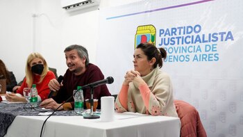 Máximo Kirchner, Verónica Magario y