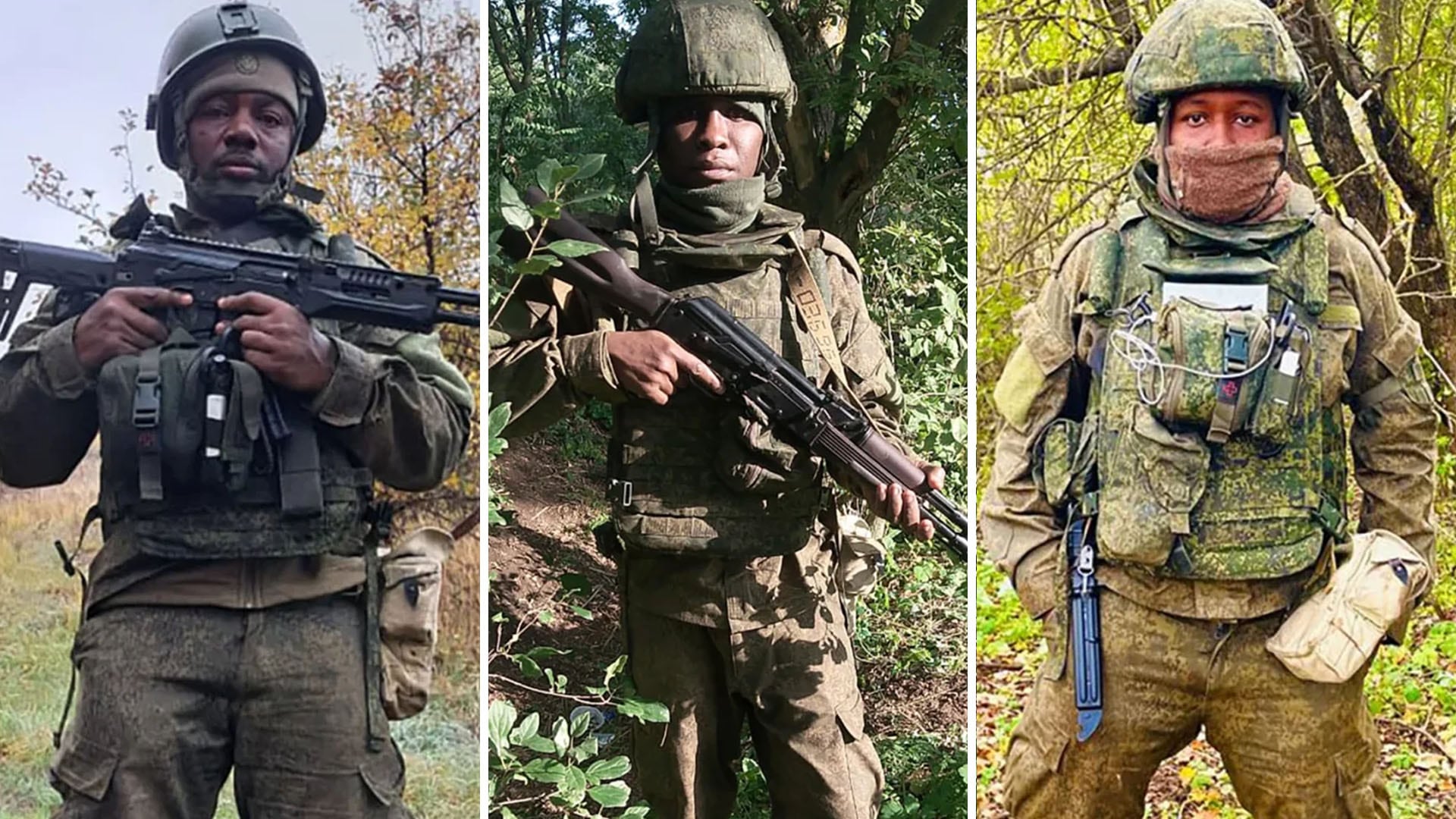 Redes rusas de captación engañosa reclutan africanos para la guerra en Ucrania bajo falsas promesas de empleo (FOTOS: CNN)