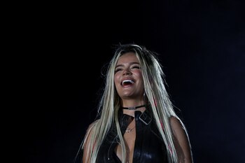 La artista concluyó su 'Mañana será bonito Tour' y agradeció a sus fans - crédito Ricardo Moraes / REUTERS