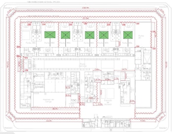 Plano de las concertinas que