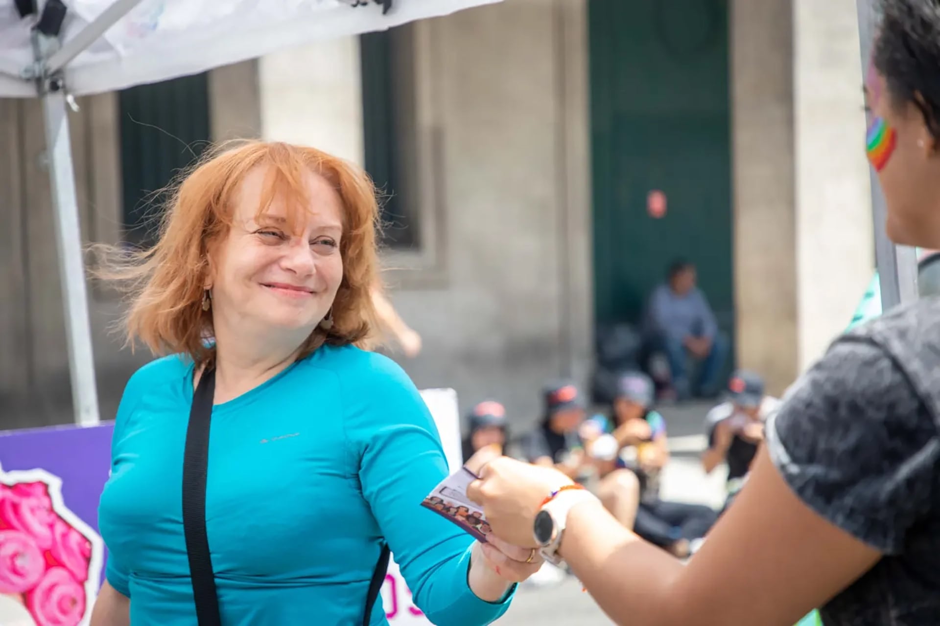 Miriam Lewin tiene una sonrisa emblemática a pesar del horror que fue estar secuestrada y es una referente de las nuevas generaciones (Instagram: @miriamlewin99)