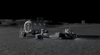 La fase inicial del programa buscará dejar una huella tangible de la Base Lunar con la entrega de cuatro toneladas de carga útil sobre la superficie de la Luna