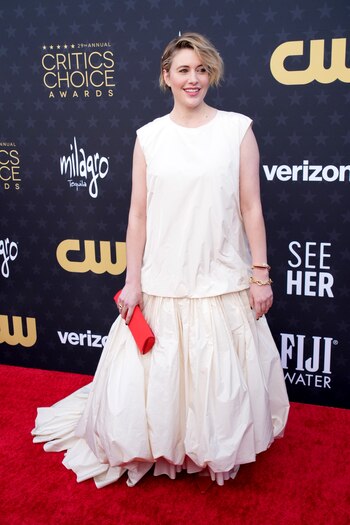 Greta Gerwig eligió un diseño