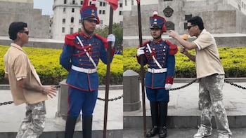 Tiktoker imita a personas sin