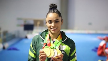 “Soy de las pocas personas que ha podido vivir del deporte en Colombia”, Ginna Escobar, campeona nacional de gimnasia
