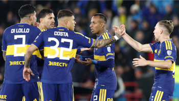 Boca Juniors le ganó 3-1 a Recoleta por la ida de los octavos de final en la Copa Sudamericana