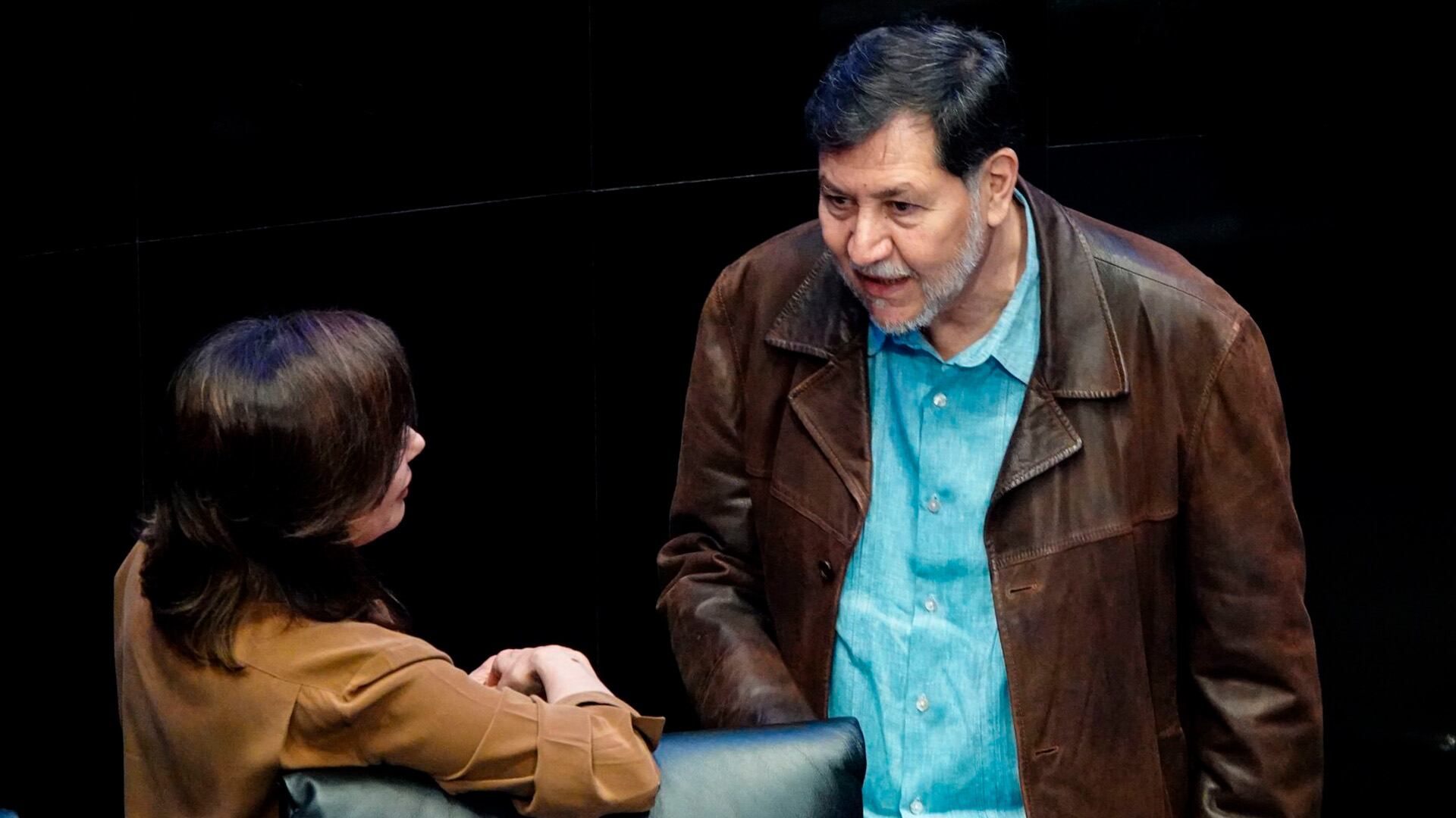 El presidente de la Mesa Directiva del Senado arremetió contra la legisladora del PAN Crédito: Cuartoscuro