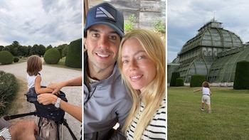Las primeras horas de Nicole Neumann en Viena: reencuentro con Manu Urcera y paseos por jardines palaciegos con Cruz