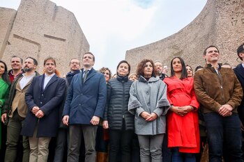 Santiago Abascal, Pablo Casado y