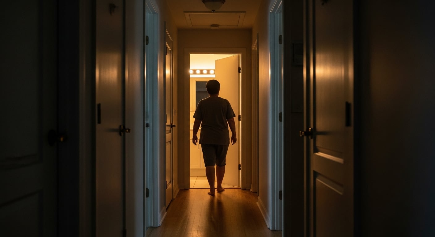 Levantarse durante la noche para orinar al menos dos veces se relaciona directamente con episodios de presión arterial elevada (Imagen Ilustrativa Infobae)