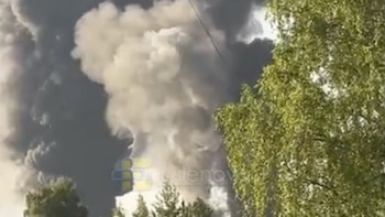Ucrania atacó una planta proveedora de explosivos para el ejército ruso y depósitos de combustible cercanos a Moscú
