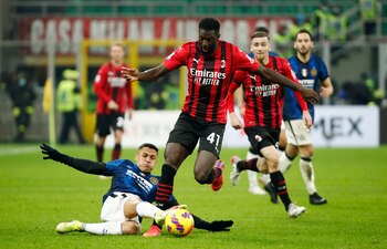 Tiemoue Bakayoko en acción durante