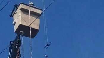 Córdoba: un dron que transportaba