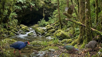Descubren en una cueva de Nueva Zelanda un ecosistema de hace un millón de años: cambia por completo la visión de la fauna de la época