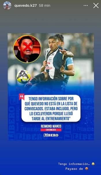 El insulto de Kevin Quevedo