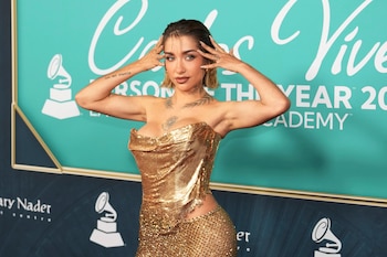 El look de María Becerra