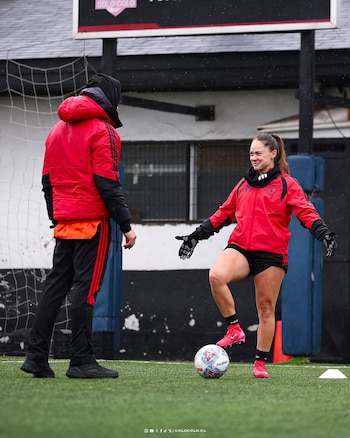 El regreso de Estefanía Banini a Colo Colo