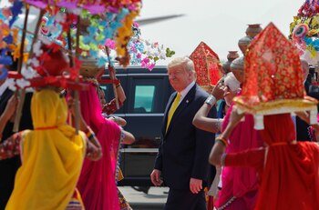 Trump inició su discurso declarando
