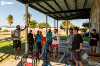 Arqueólogos mexicanos capacitan a especialistas