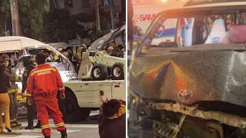Violento choque de combis en el Callao deja 18 heridos: chofer quedó grave y PNP investiga exceso de velocidad