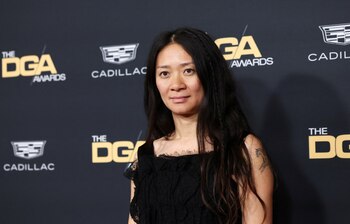 Director Chloe Zhao attends the