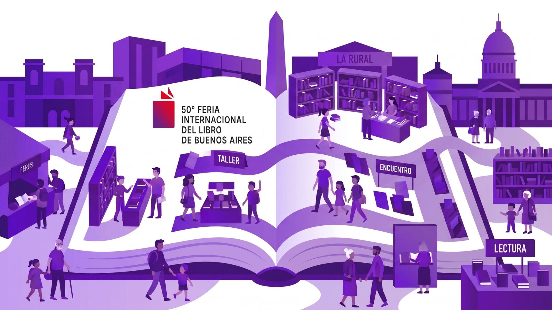 FERIA DEL LIBRO: 50 AÑOS CELEBRANDO CULTURA