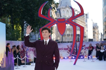 El intérprete, que a los 30 años descartó retirarse del papel, aseguró que seguirá siendo Spider-Man "todo el tiempo que me lo permitan" (Alberto Pezzali/Invision/AP)