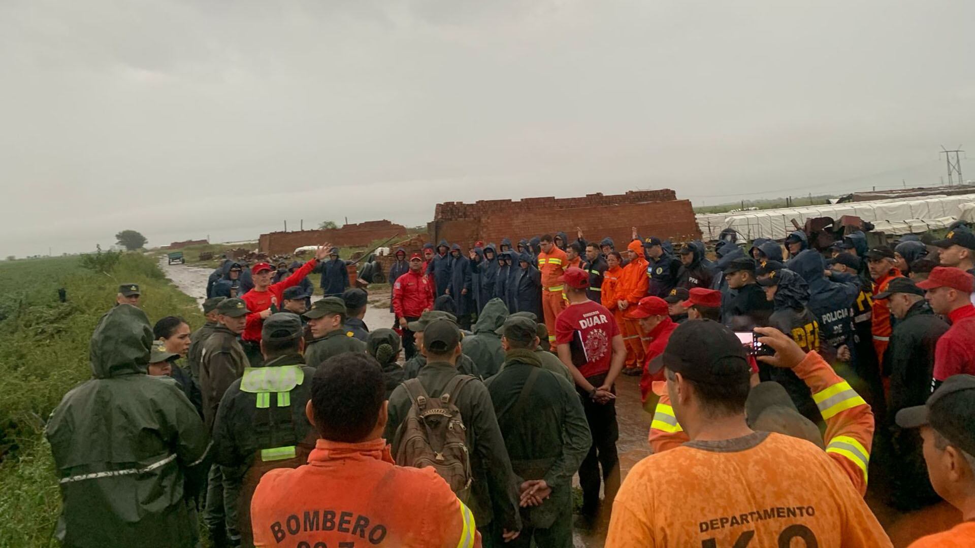 Operativo de búsqueda de Lian en la