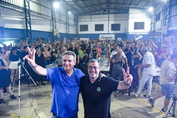 Germán Martínez y Agustín Rossi