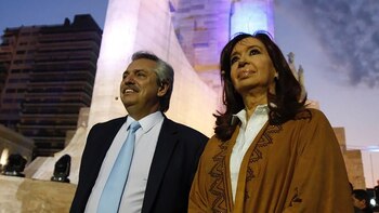 Alberto Fernández y Cristina Fernández