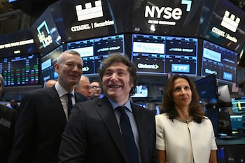 El presidente Milei estuvo presente