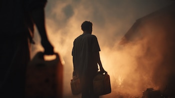 Al menos 80 personas salieron