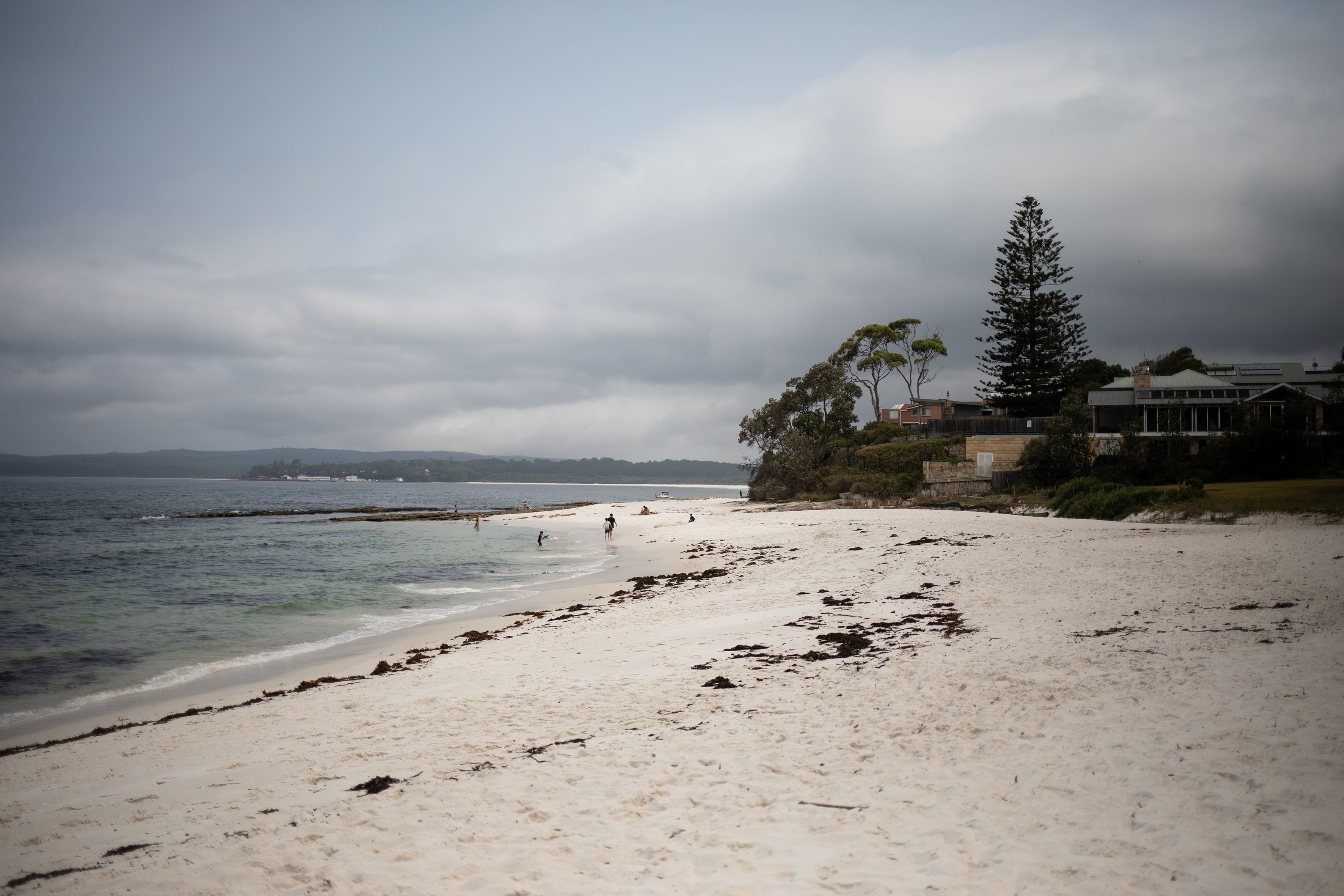 La playa de Hyams, en Australia, se reconoce por tener la arena más blanca del mundo (REUTERS/Alkis Konstantinidis)