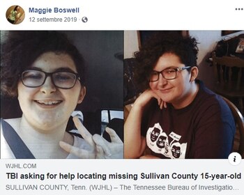 Uno de los posteos sobre