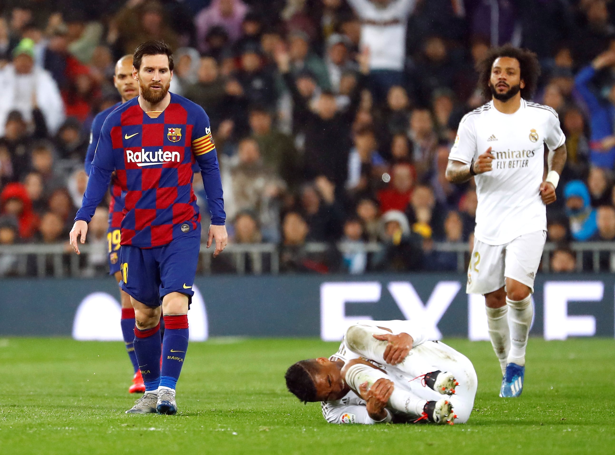 El exmediocampista brasileño resalta que Messi fue el rival más difícil de su carrera durante los Real Madrid vs. Barcelona (REUTERS/Juan Medina)