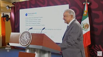 El presidente aprovechó una publicación