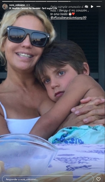 Nora Colosimo comparte un tierno