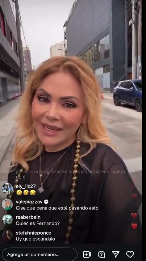 Gisela Valcárcel fue impedida de entrar a América TV y saca del aire a América Hoy