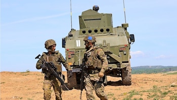 Soldados españoles en Eslovaquia (EMAD)