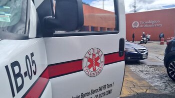 Se registró una balacera dentro