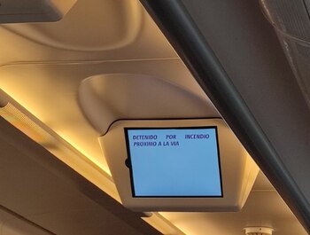 Foto del mensaje en el