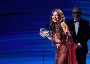 La cantante celebró la Navidad