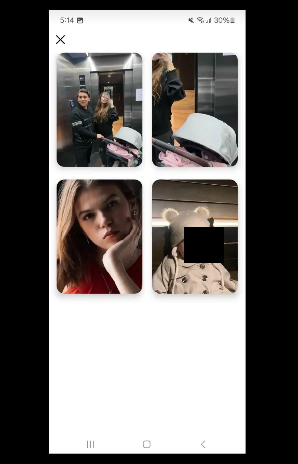 La presencia de José Said en el cumpleaños de Valentina Gilabert desató rumores y críticas en redes sociales (Captura de pantalla)