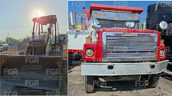 Algunas de las unidades incautadas