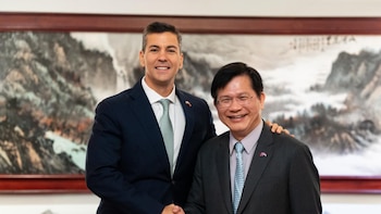 Santiago Peña se reunió con el canciller de Taiwán y reforzaron la cooperación bilateral en comercio e inversiones