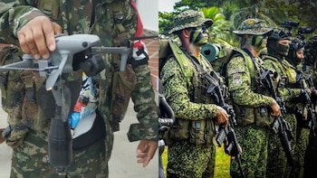 5 uniformados de la Armada quedan heridos tras ataque con drones en Chocó: ELN sería responsable
